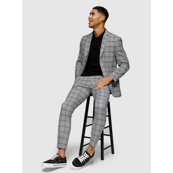 topman stretch skinny trousers